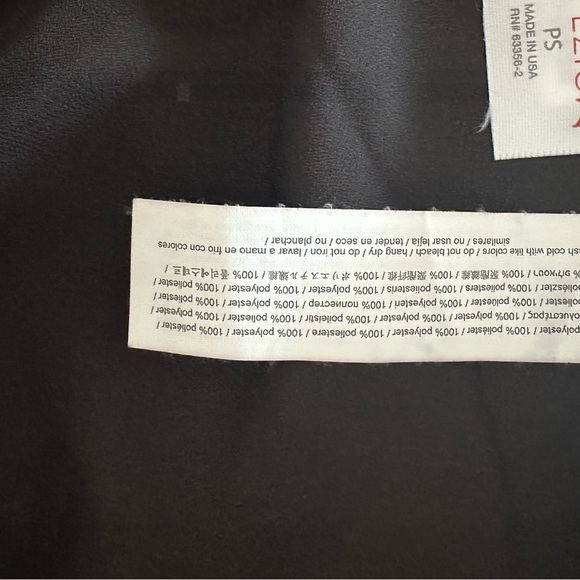 Capezio black mesh wrap dance skirt - Picture 4 of 6